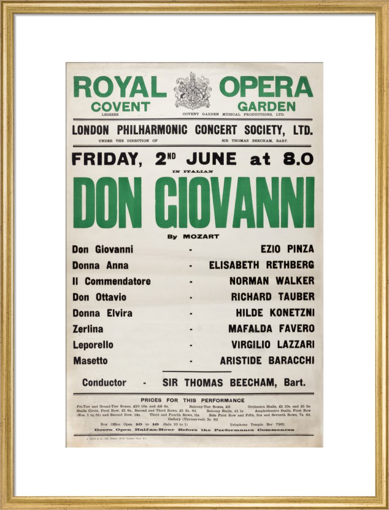 Don Giovanni Print