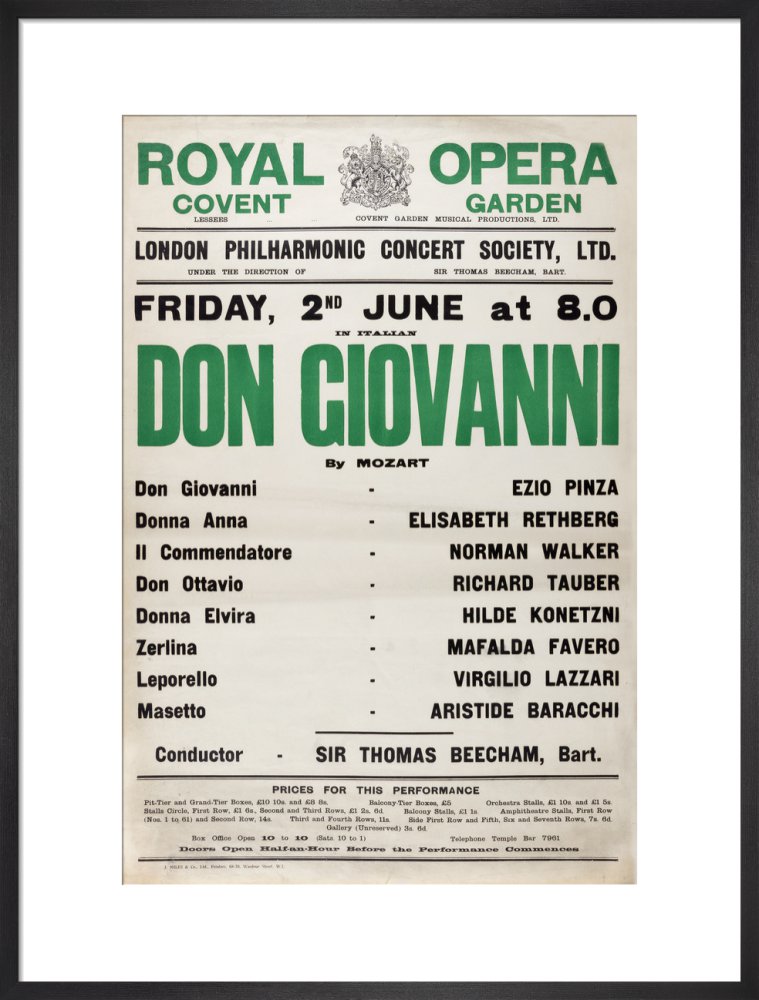 Don Giovanni Print