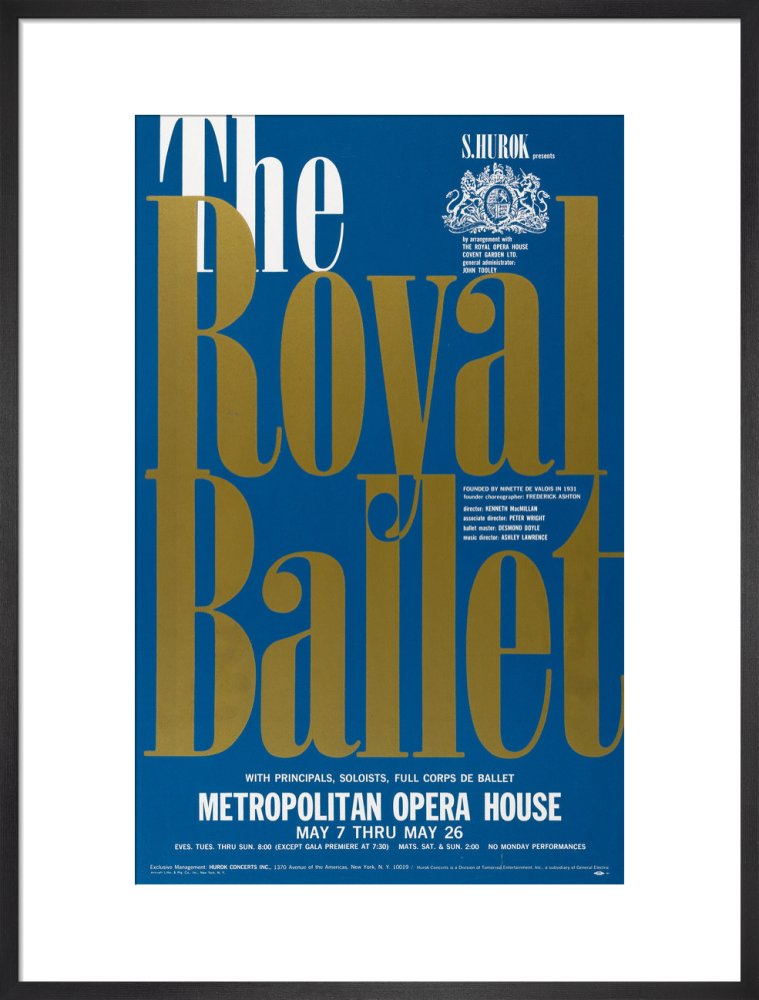 The Royal Ballet in New York Print
