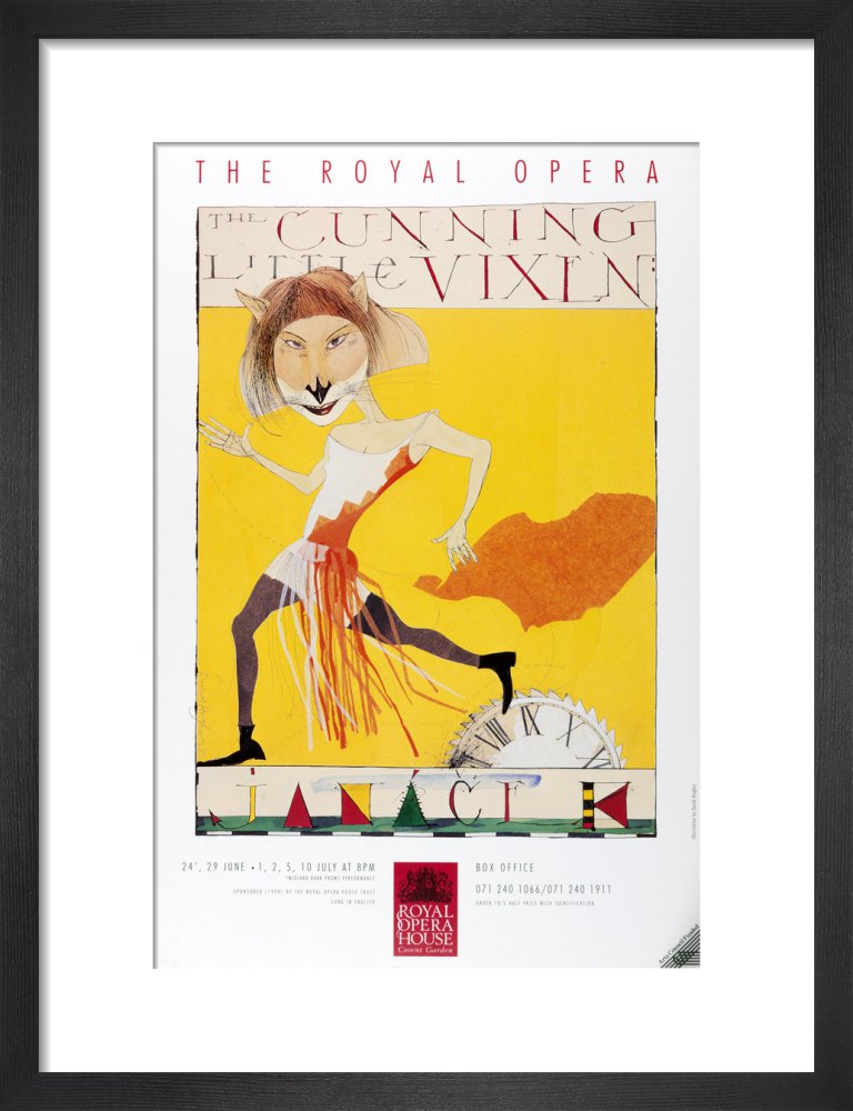 The Cunning Little Vixen Print
