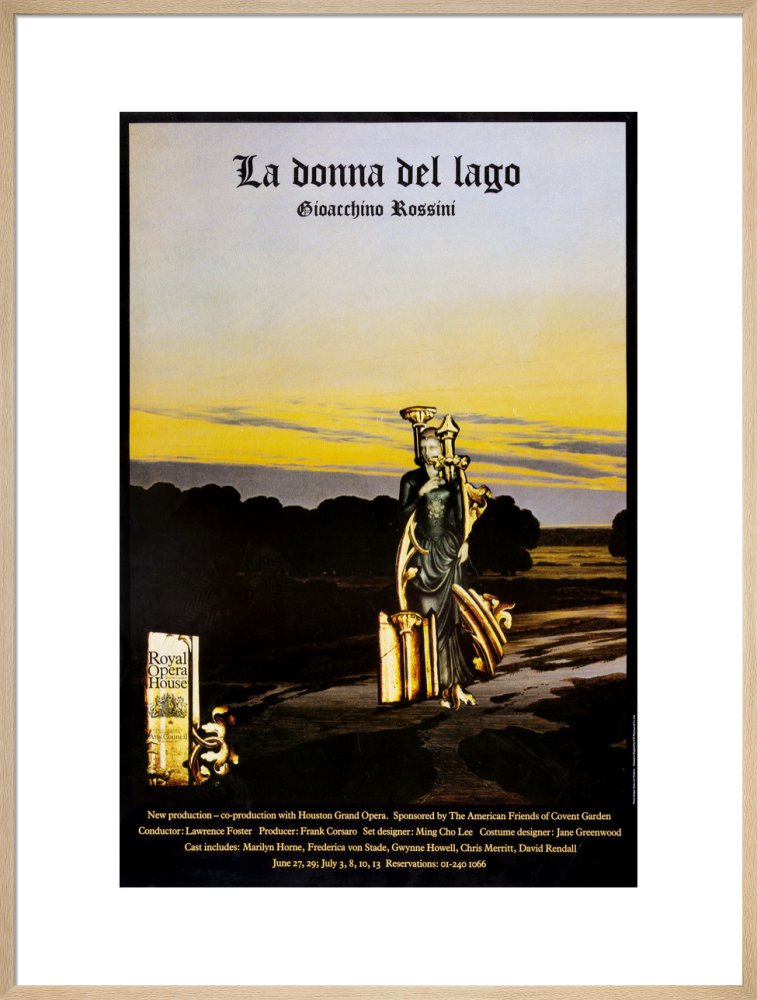 La donna del lago Print
