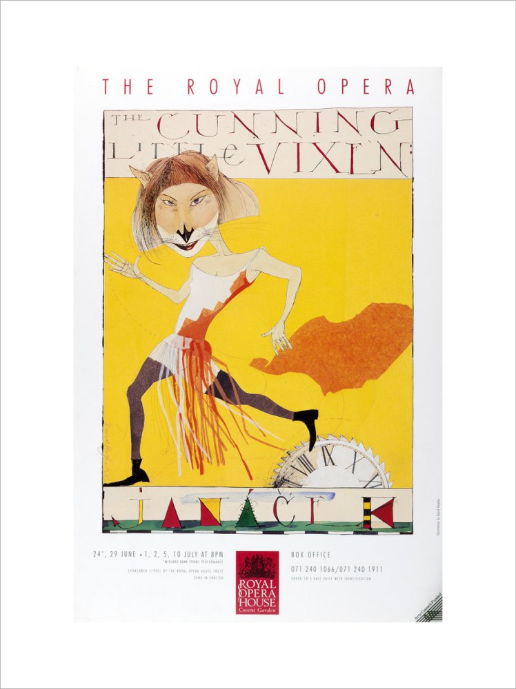 The Cunning Little Vixen Print