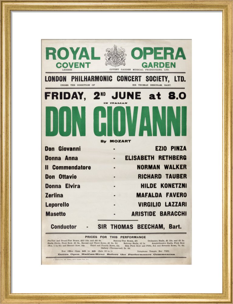 Don Giovanni Print