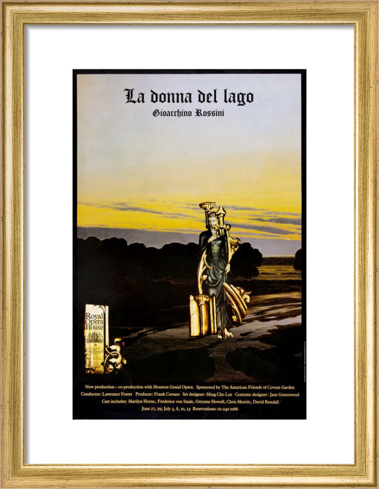 La donna del lago Print