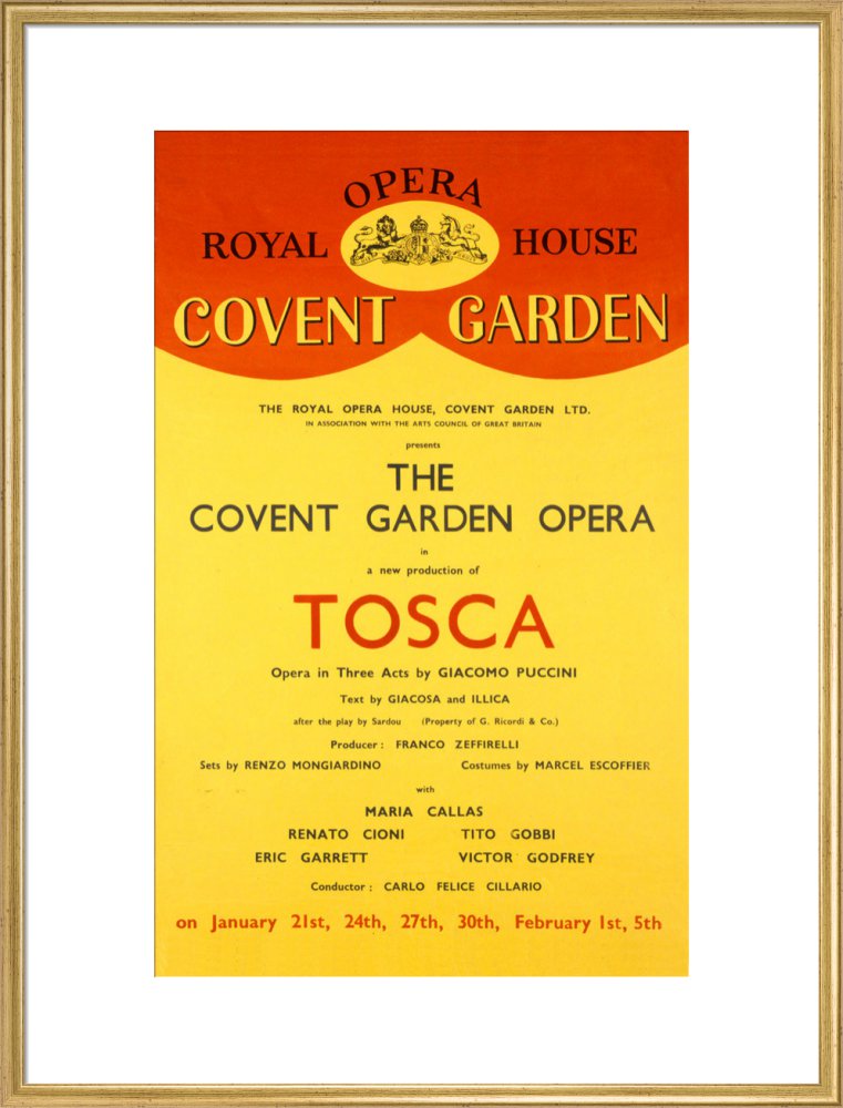 Tosca Print (1964)