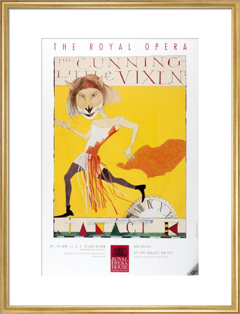 The Cunning Little Vixen Print
