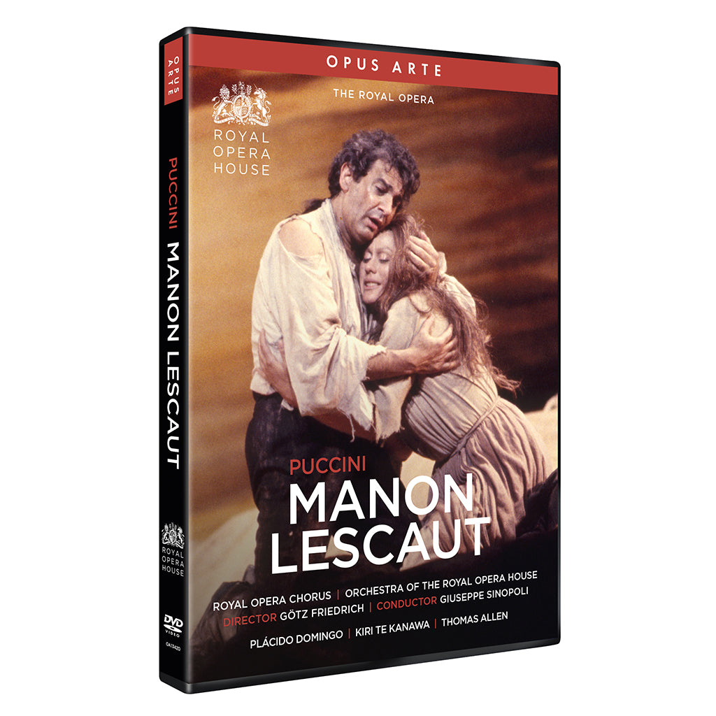 Puccini: Manon Lescaut DVD (The Royal Opera) 1983