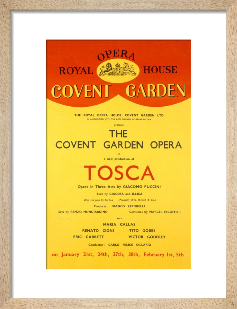 Tosca Print (1964)