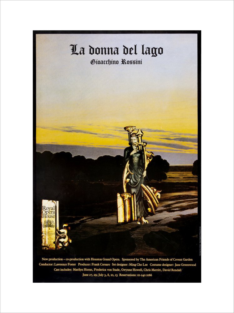 La donna del lago Print