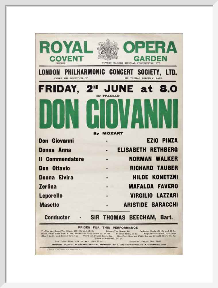 Don Giovanni Print
