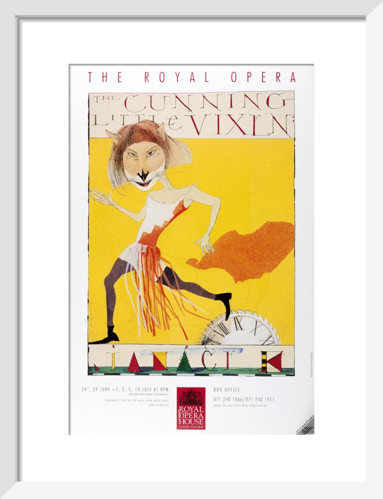 The Cunning Little Vixen Print