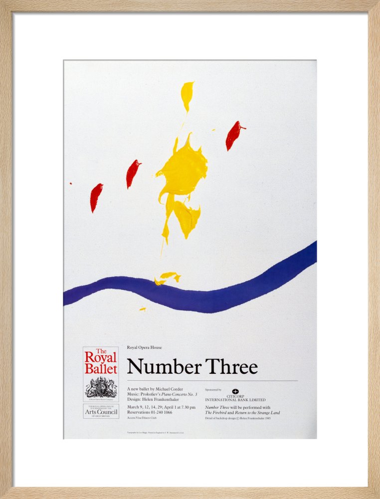 Number Three Print