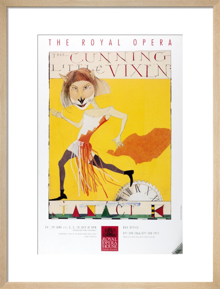 The Cunning Little Vixen Print