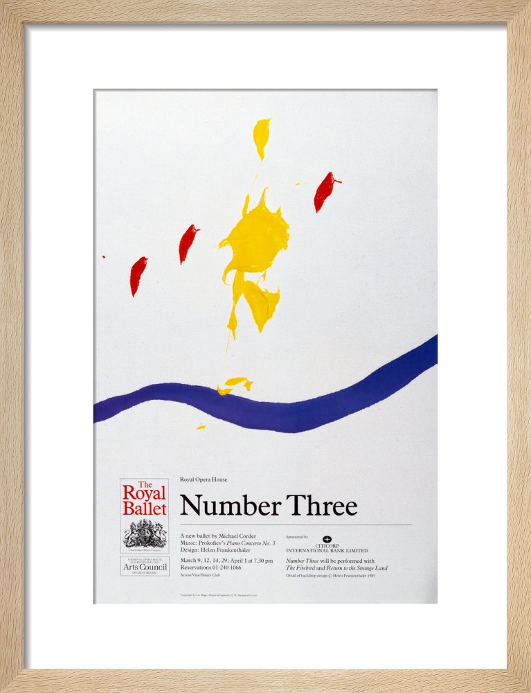 Number Three Print