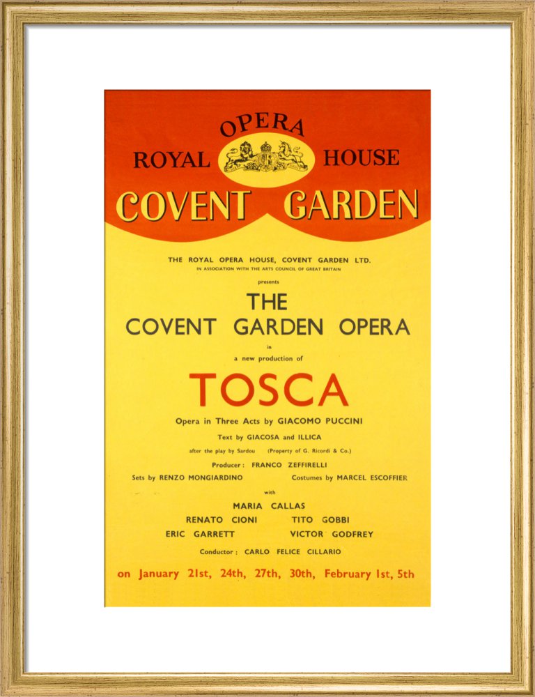 Tosca Print (1964)
