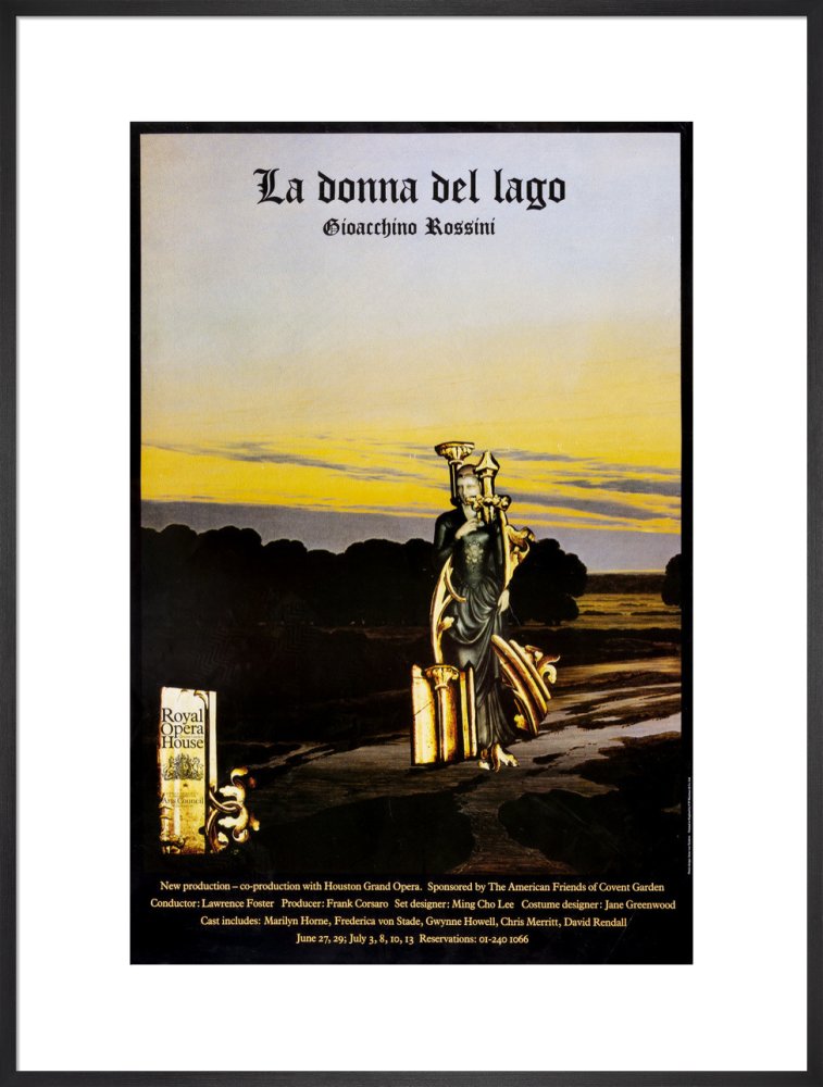 La donna del lago Print