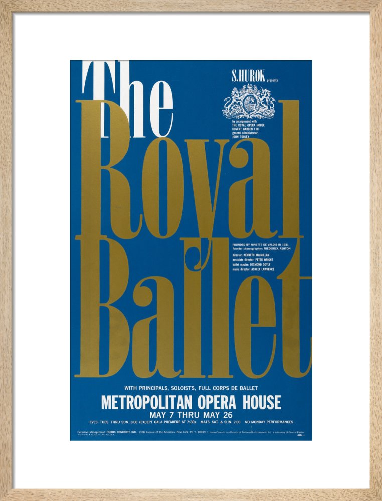 The Royal Ballet in New York Print
