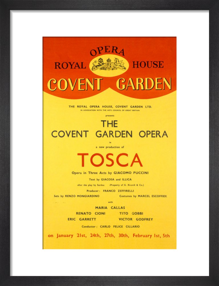 Tosca Print (1964)