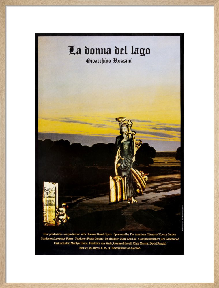 La donna del lago Print