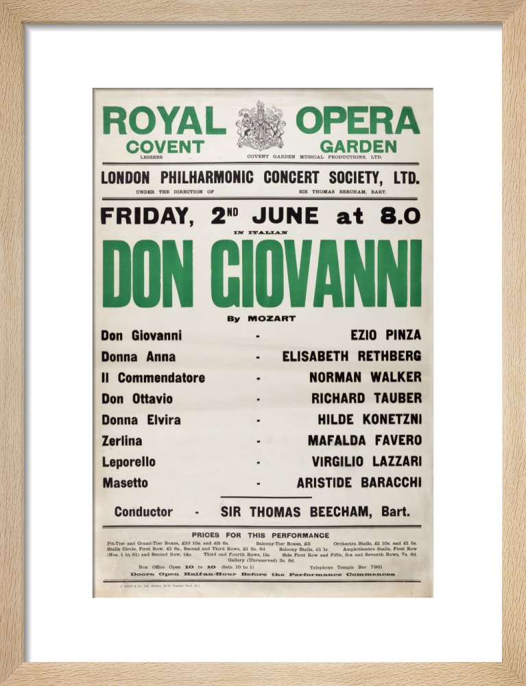 Don Giovanni Print