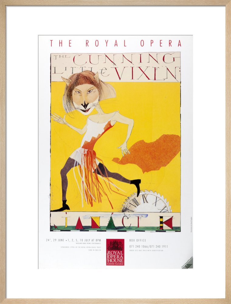 The Cunning Little Vixen Print