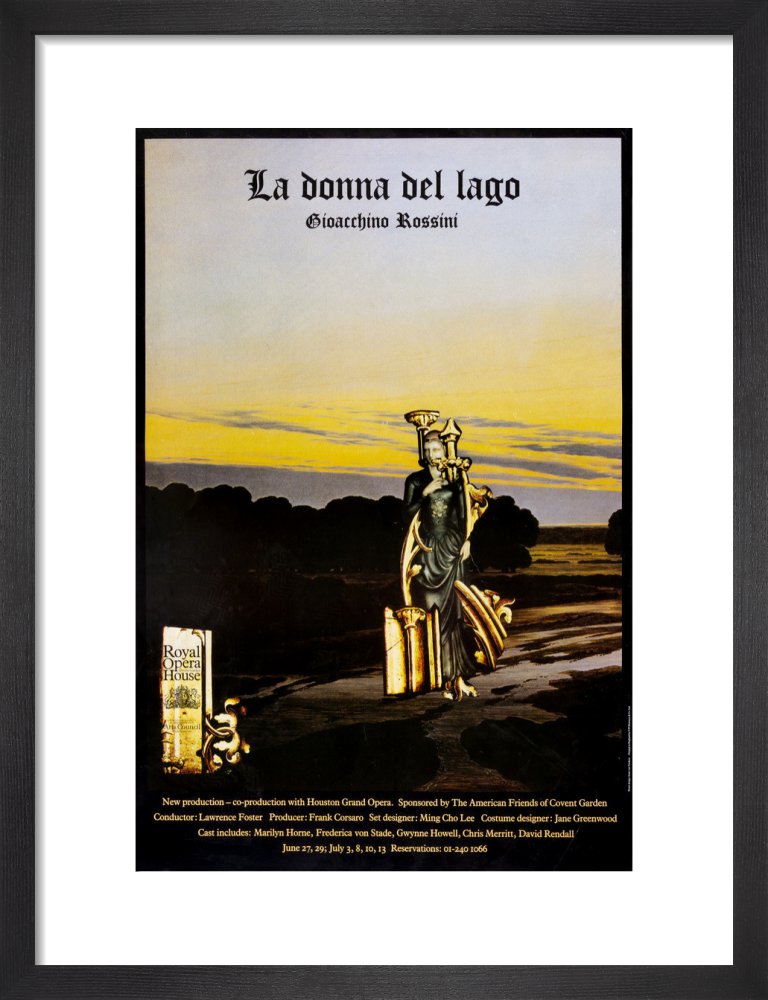 La donna del lago Print