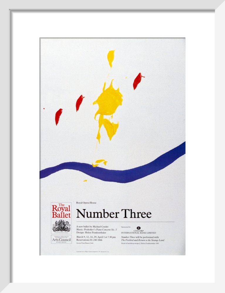 Number Three Print