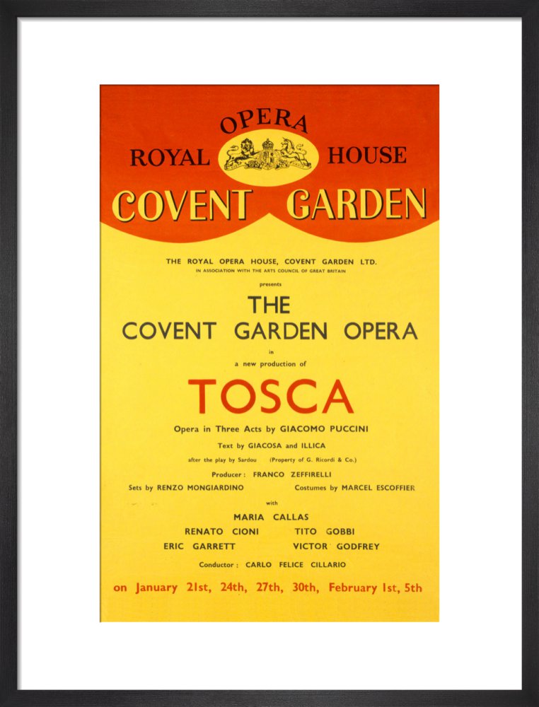 Tosca Print (1964)