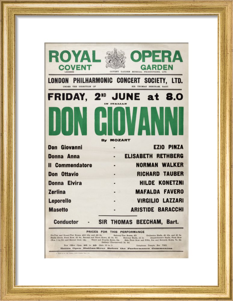 Don Giovanni Print