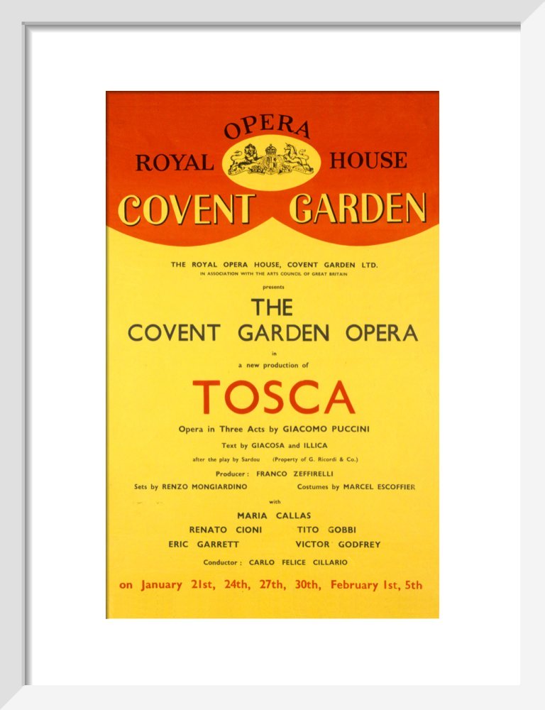 Tosca Print (1964)
