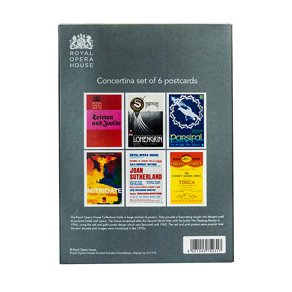 Set of 6 Vintage London Post Cards