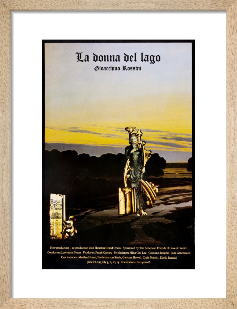 La donna del lago Print