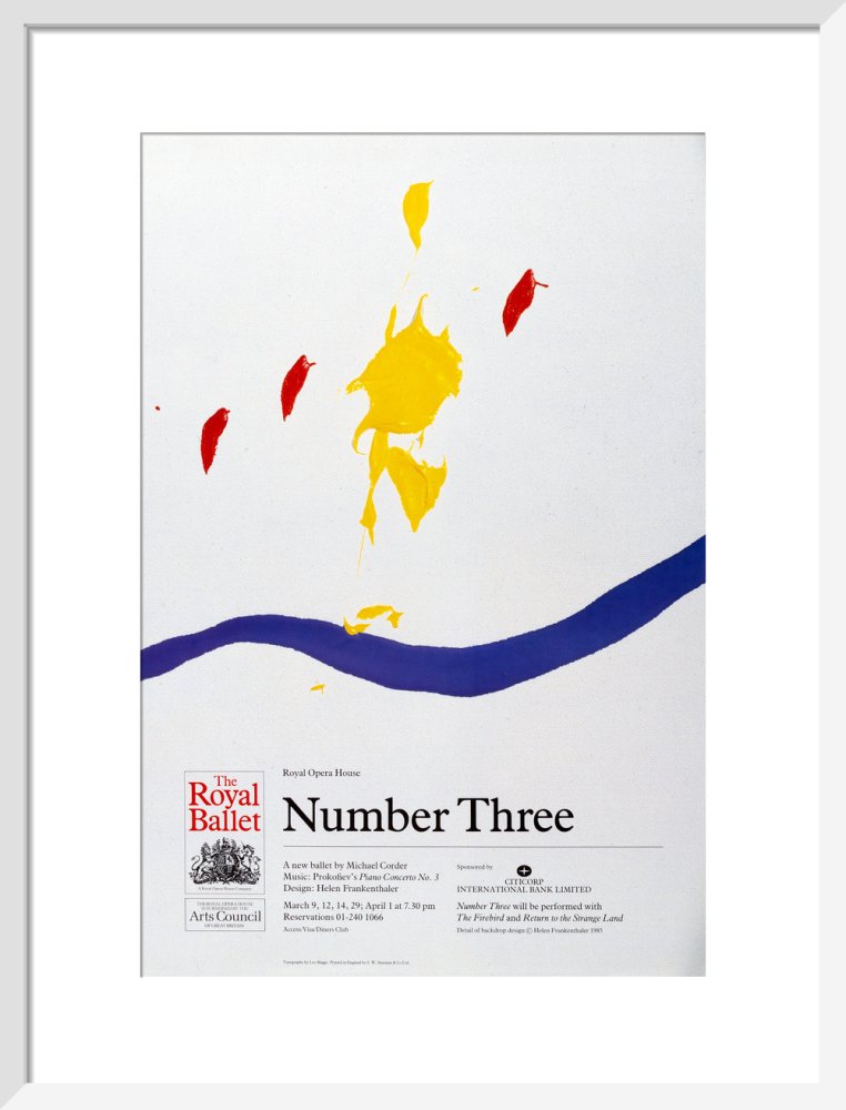 Number Three Print