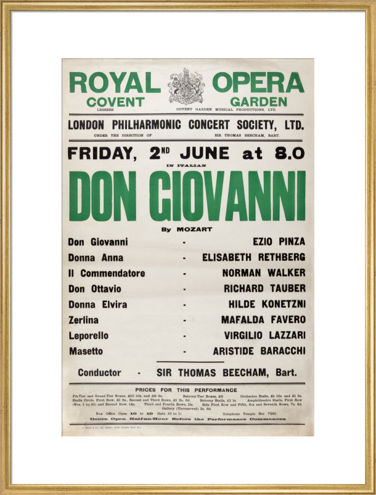 Don Giovanni Print