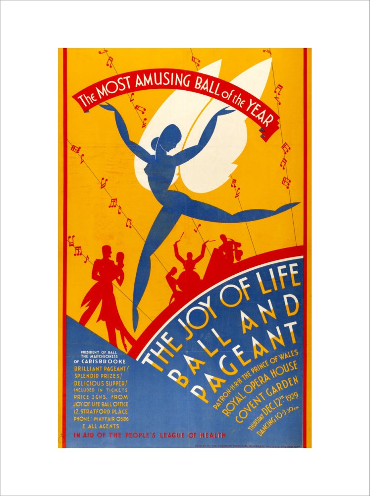 The Joy of Life Ball and Pageant Print
