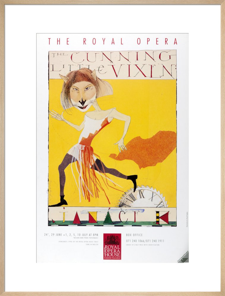The Cunning Little Vixen Print