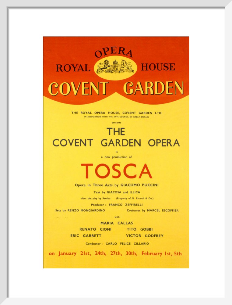 Tosca Print (1964)