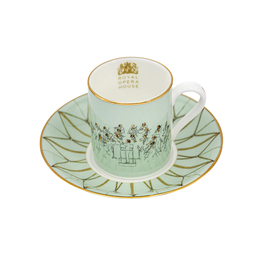 Orchestra Coffee Cup and Saucer