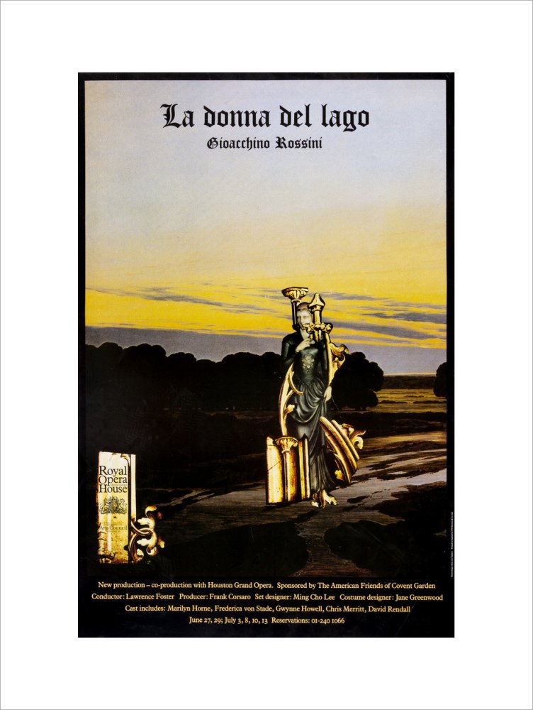 La donna del lago Print