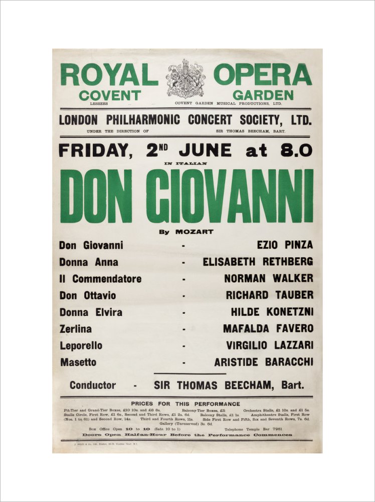 Don Giovanni Print
