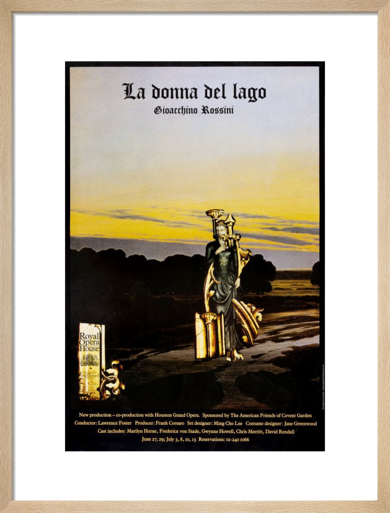 La donna del lago Print