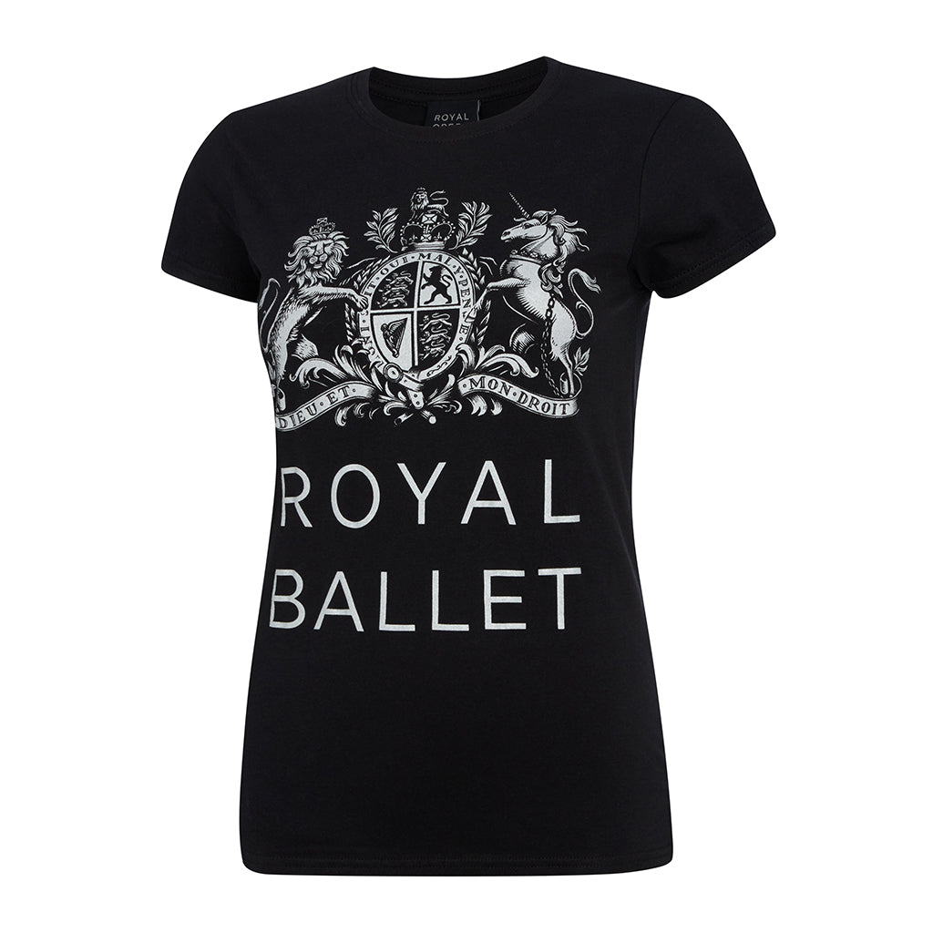 Black Royal Ballet Fitted T-Shirt