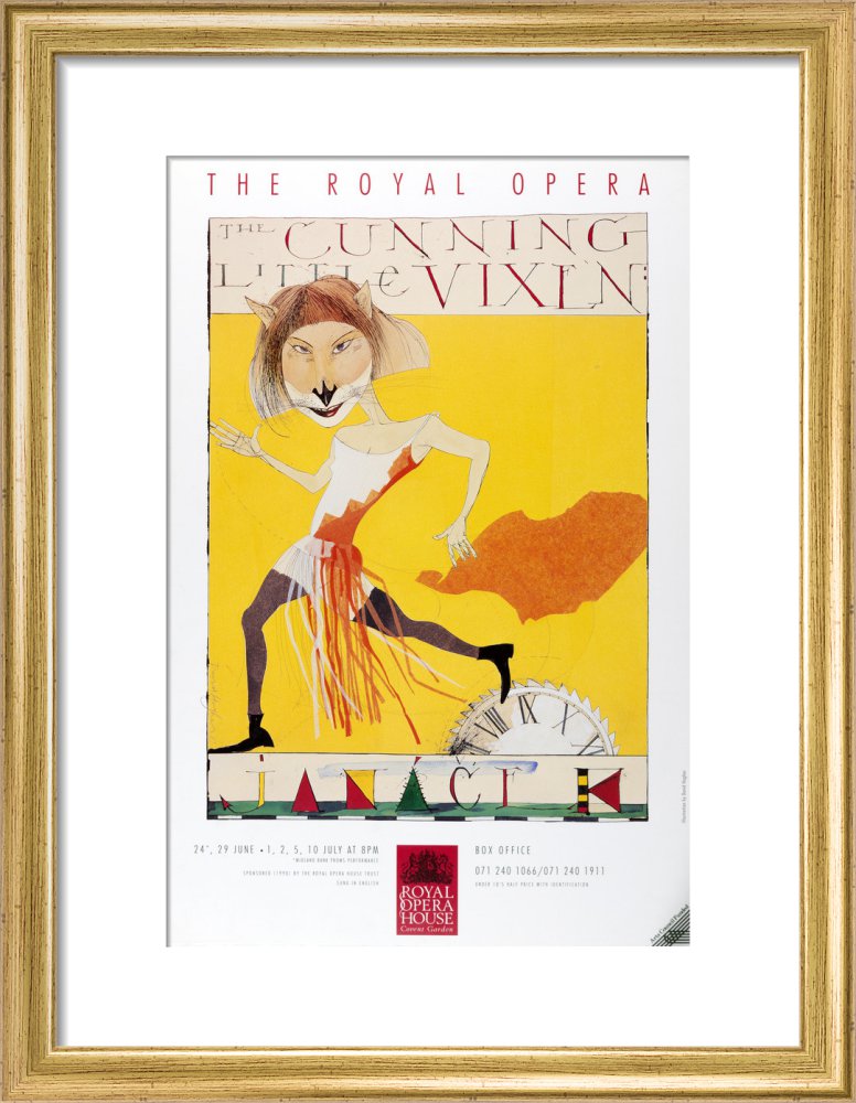 The Cunning Little Vixen Print