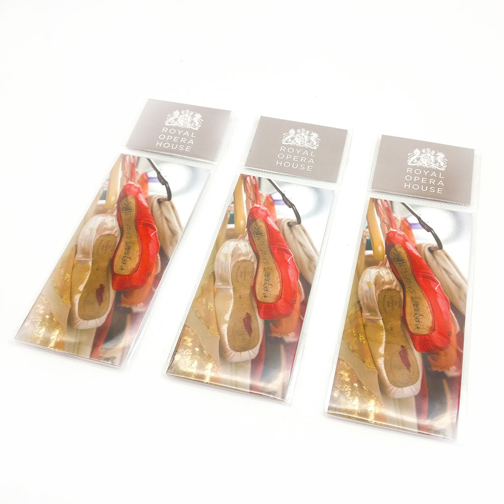 Behind the Scenes Hanging Shoes Magnetic Bookmark