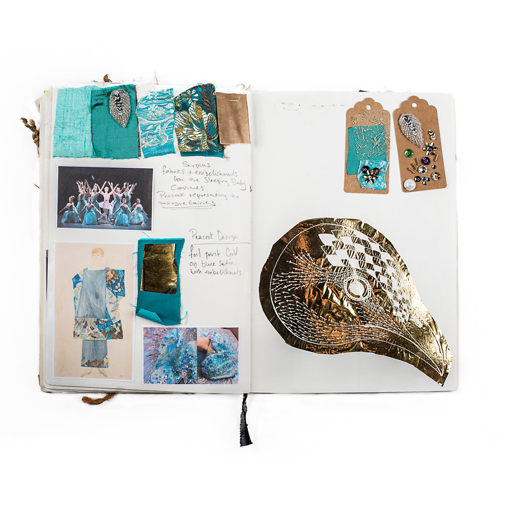 Scrapbook With Designs of The Headdress