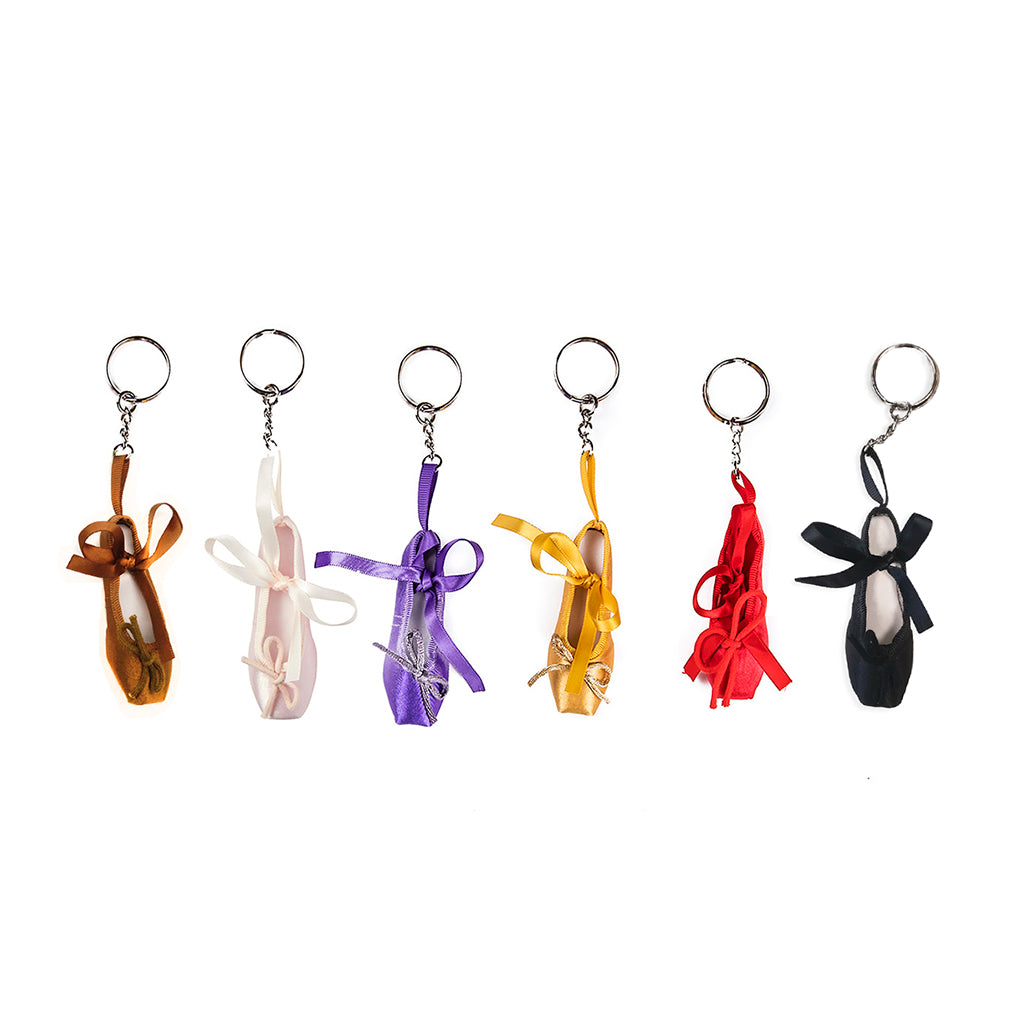 Ballet Key Rings Ballet Shoe Keyrings - Royal Ballet and Opera Shop