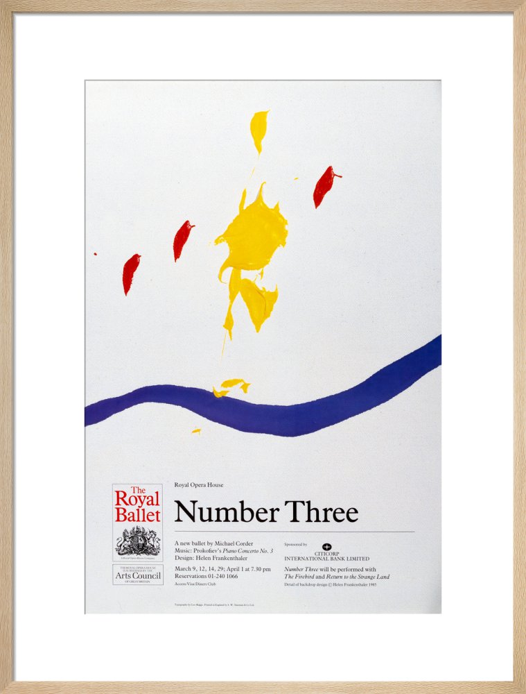 Number Three Print