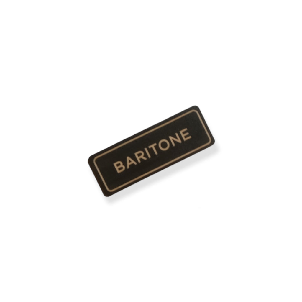 Baritone Bamboo Magnet