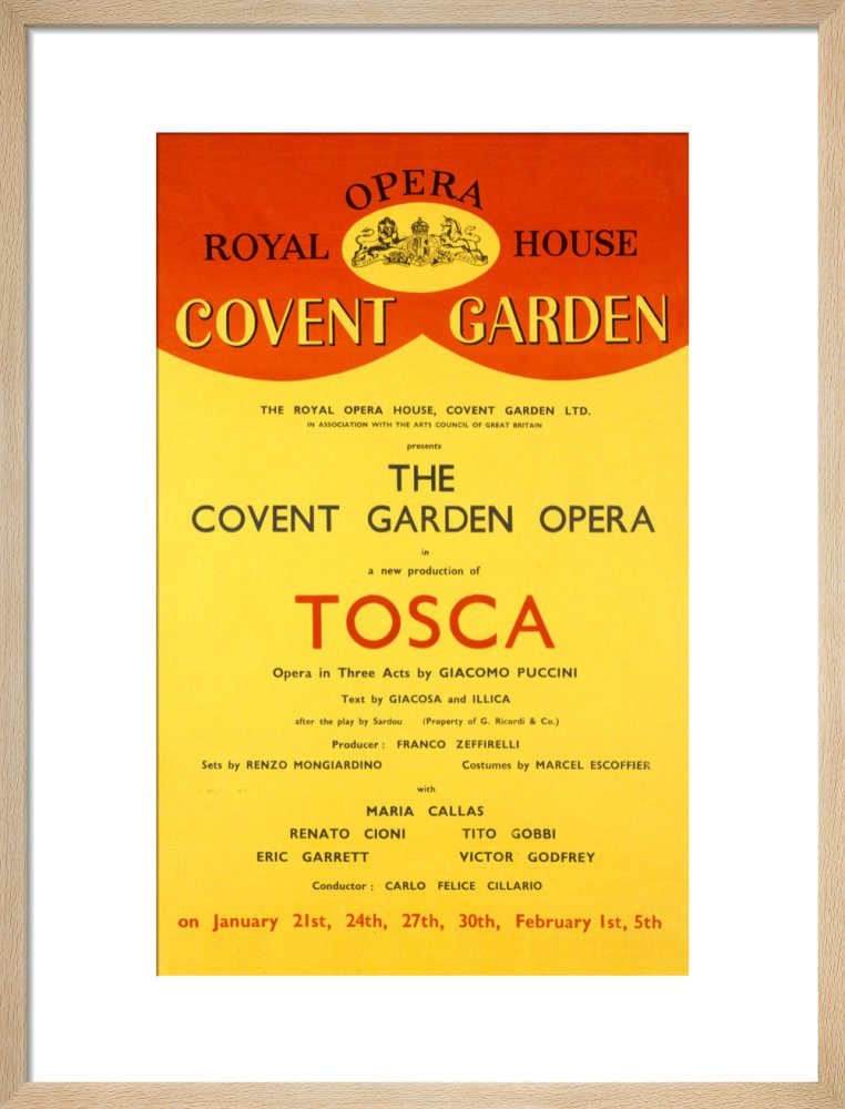 Tosca Print (1964)