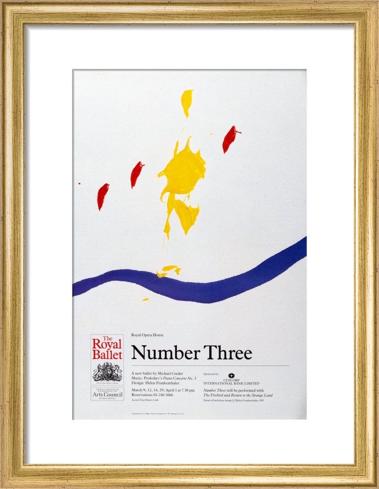 Number Three Print